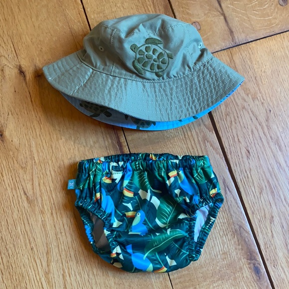 The Honest Company Other - Honest Company Swim Diaper and Gymboree Bucket Hat
